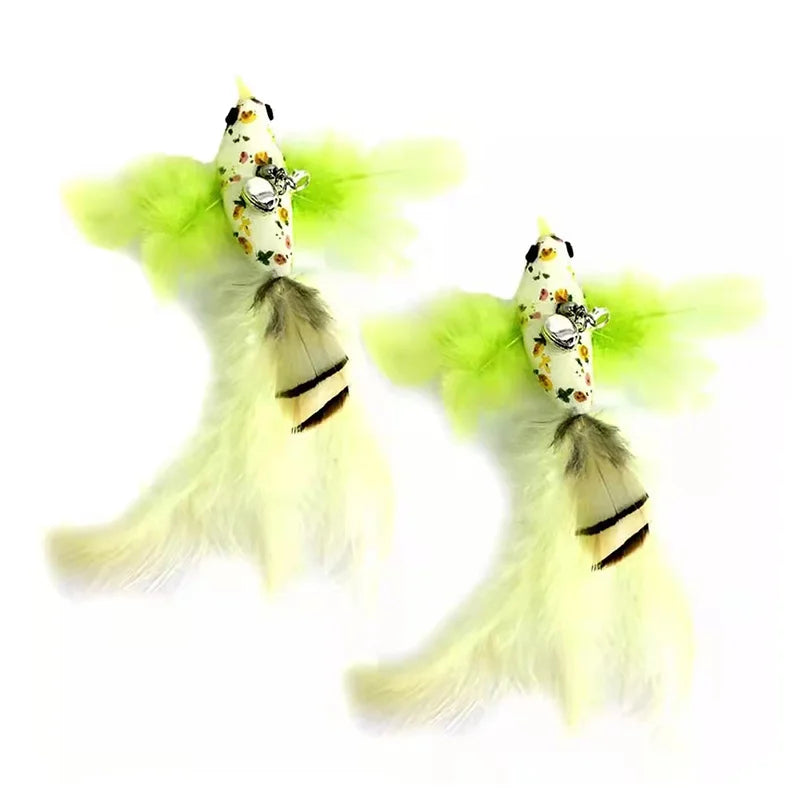 Simulation Bird Interactive Funny Cat Stick Toy