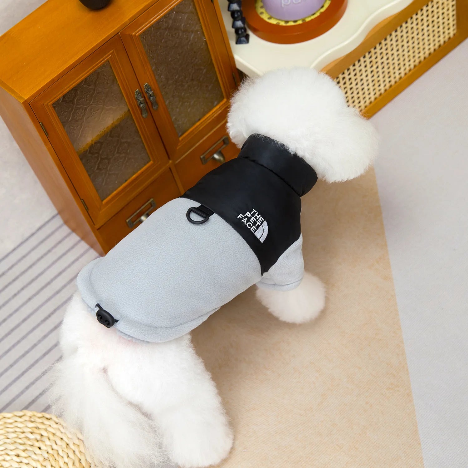 Fleece Thickened Dog Coat Autumn Winter Pet Clothes for Small Dogs
