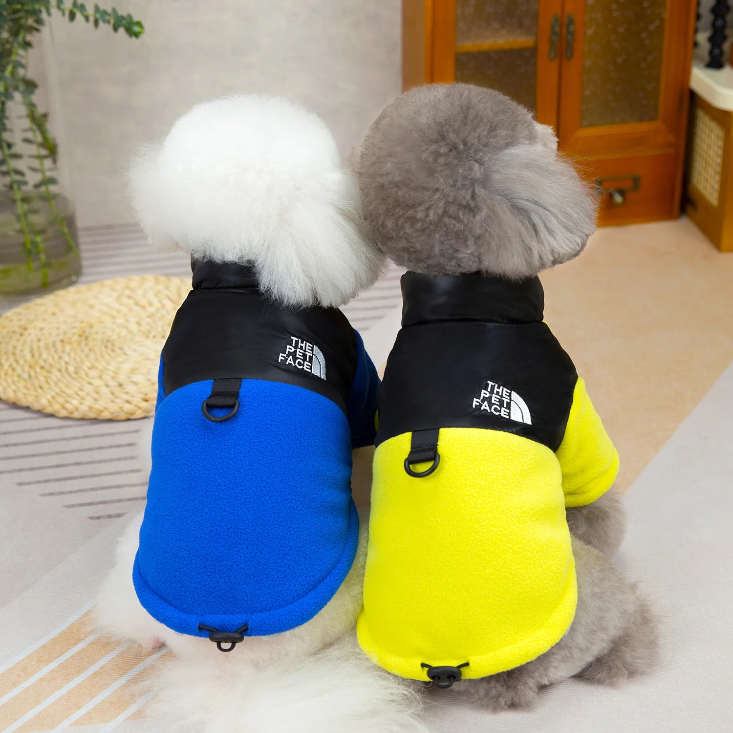 Fleece Thickened Dog Coat Autumn Winter Pet Clothes for Small Dogs