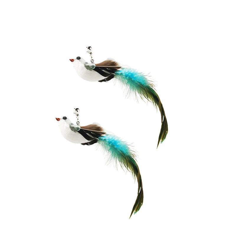 Simulation Bird Interactive Funny Cat Stick Toy