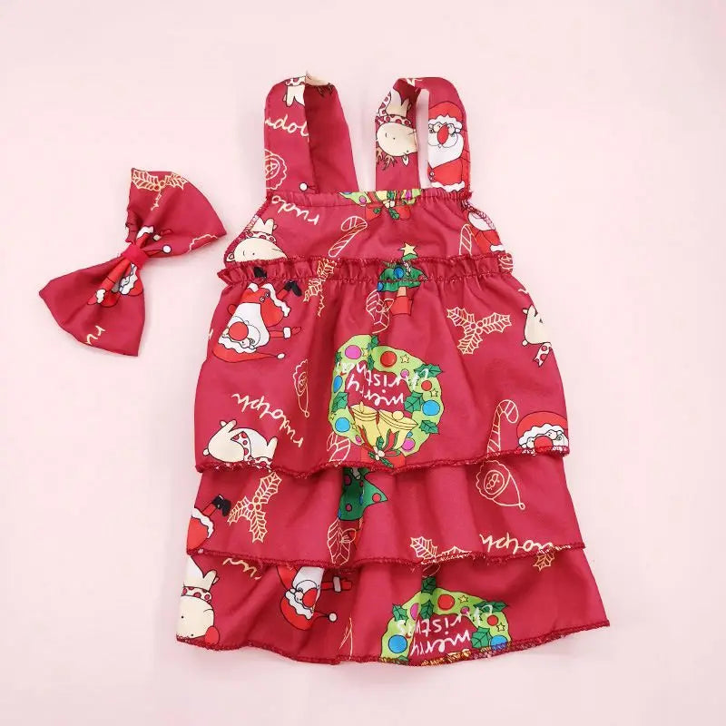 Pet Cat Dress Clothes Christmas Dog Dress Dog Slip Dress