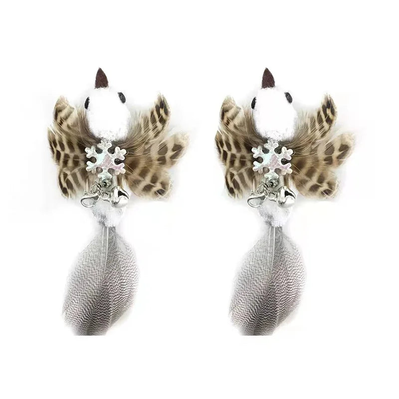 Simulation Bird Interactive Funny Cat Stick Toy