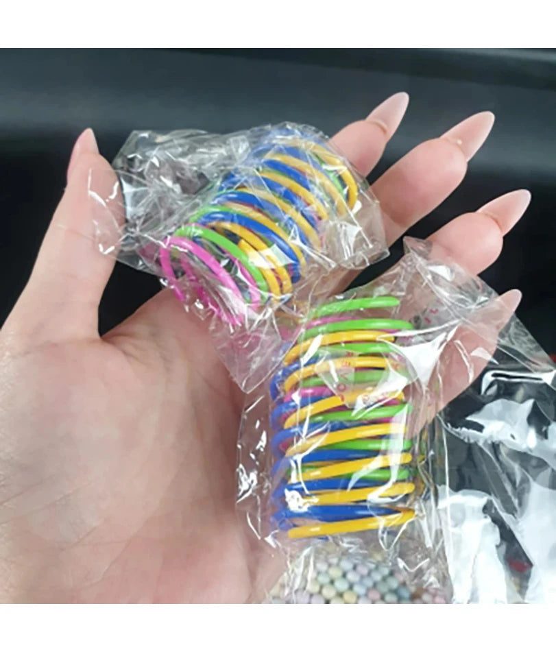 Cat Toys Wide Durable Heavy Gauge Cat Spring Toy 4/8/16/20pcs