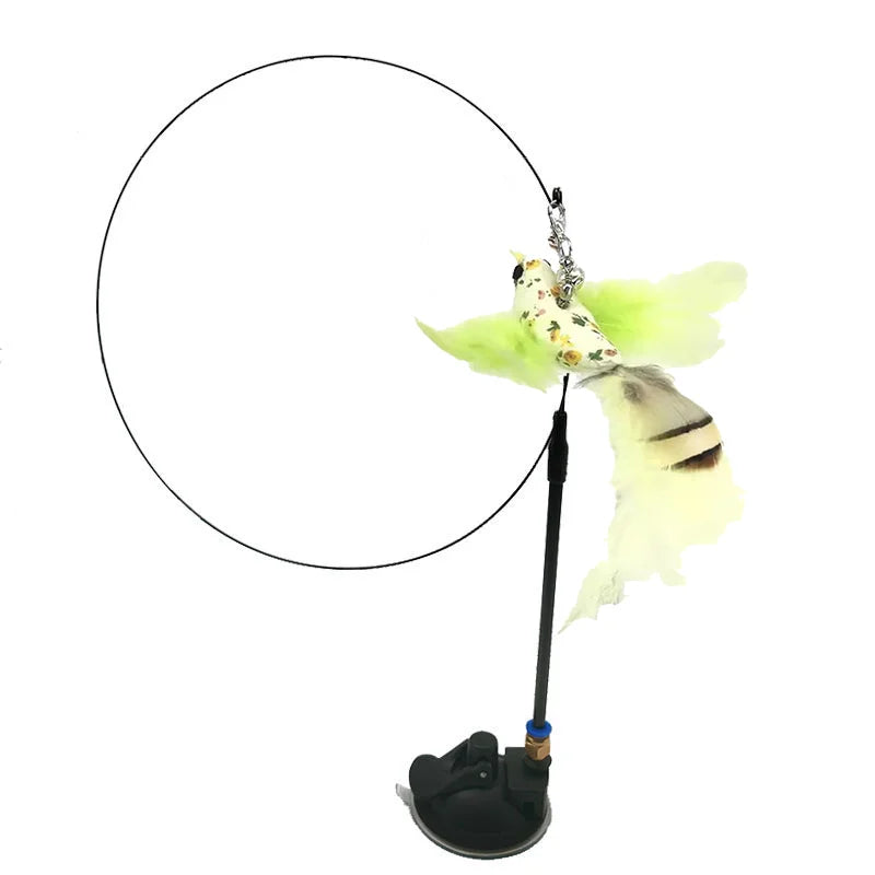 Simulation Bird Interactive Funny Cat Stick Toy