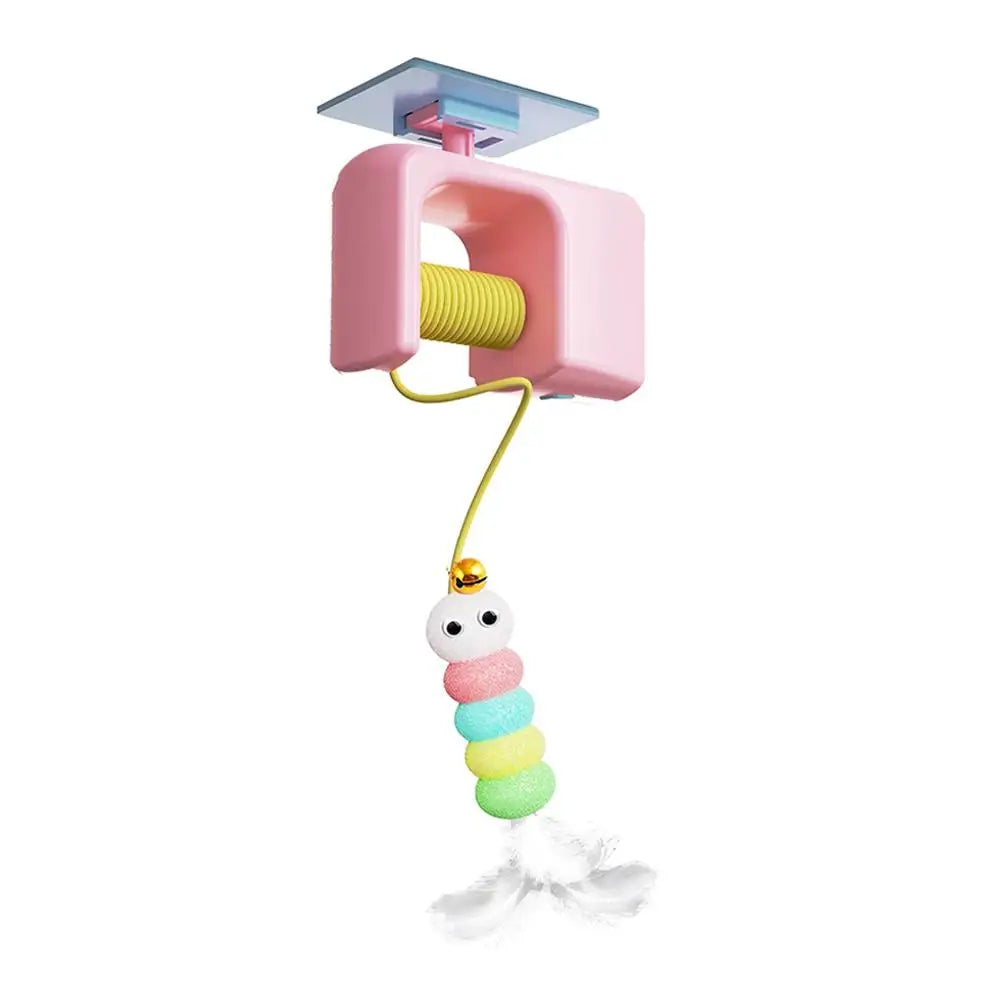 Electric Interactive Cat Teasing Stick Toy