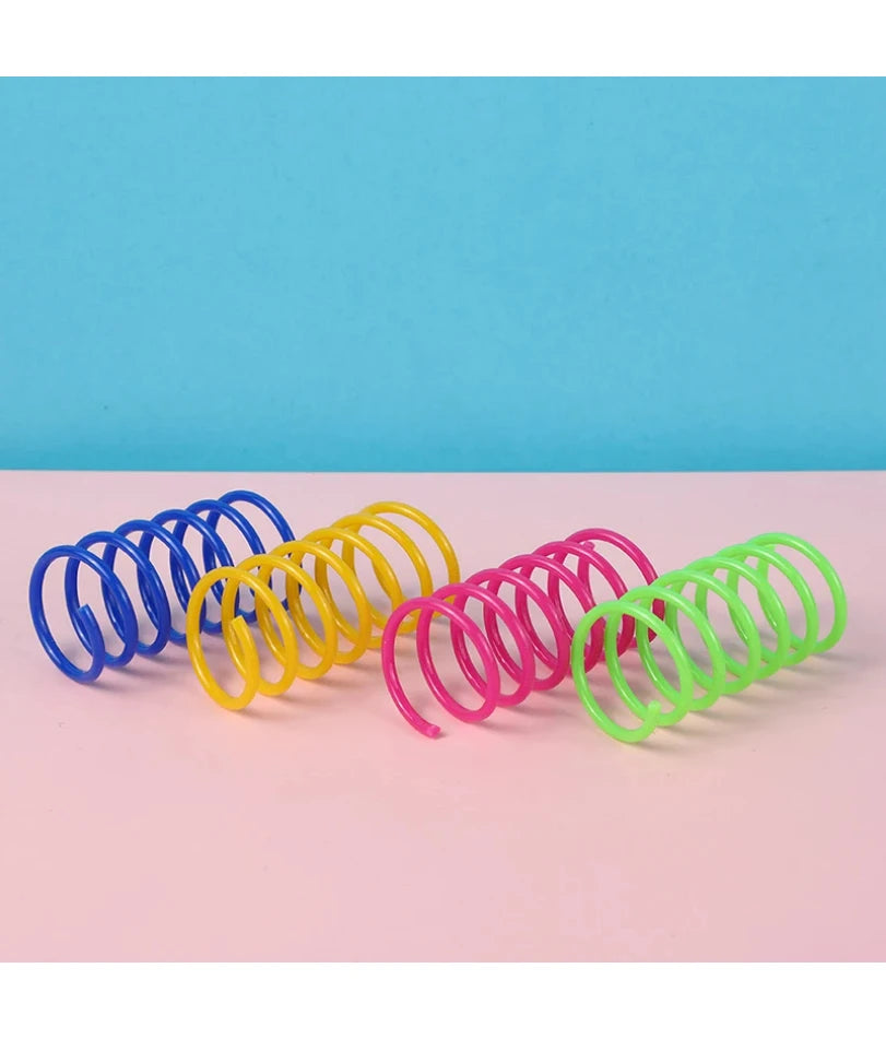 Cat Toys Wide Durable Heavy Gauge Cat Spring Toy 4/8/16/20pcs