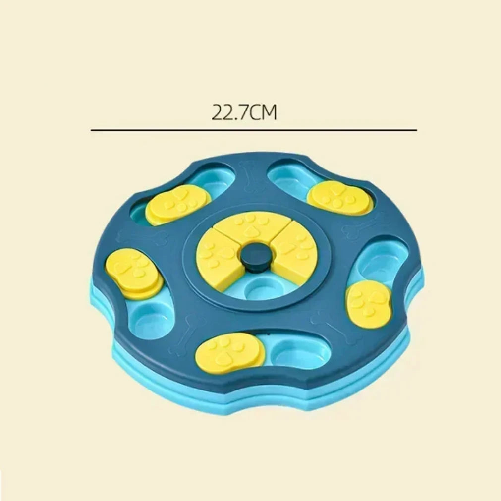 Dog Puzzle Toys Slow Feeder NonSlip Bowl
