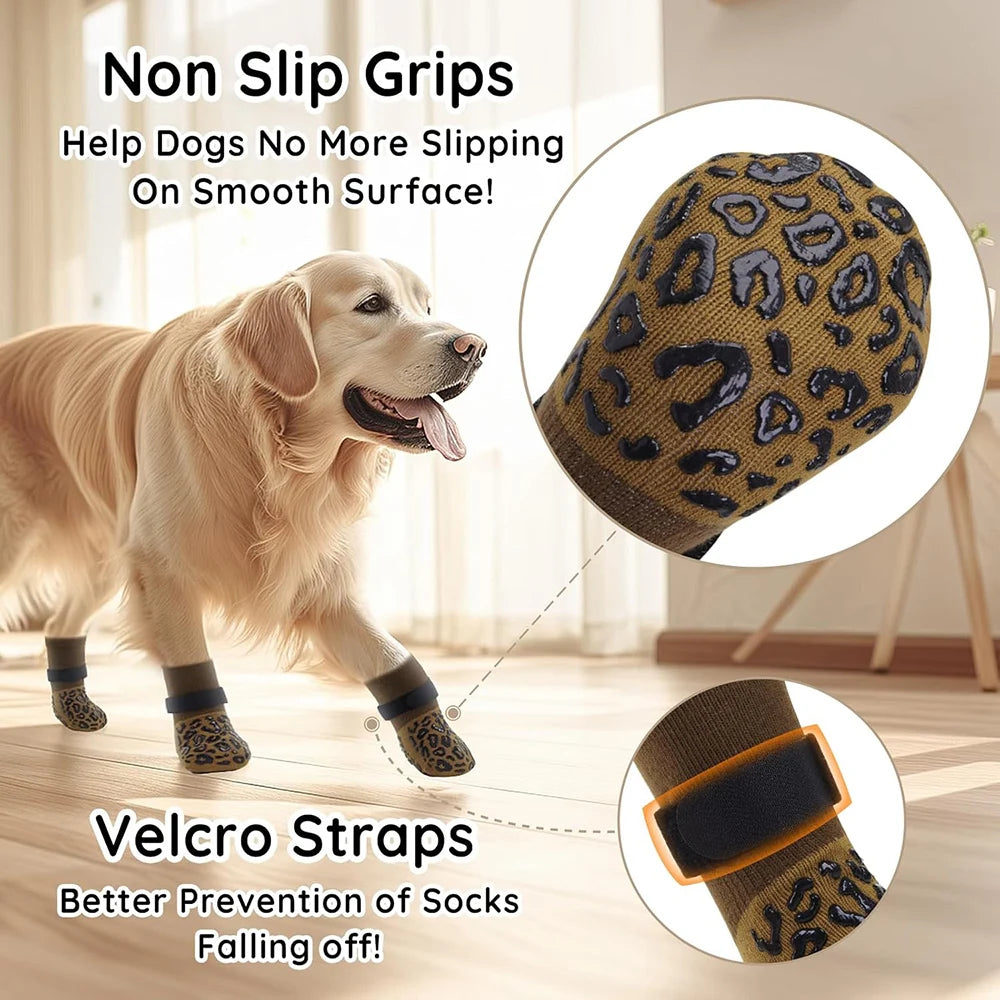 Non Slip Dog Socks Waterproof