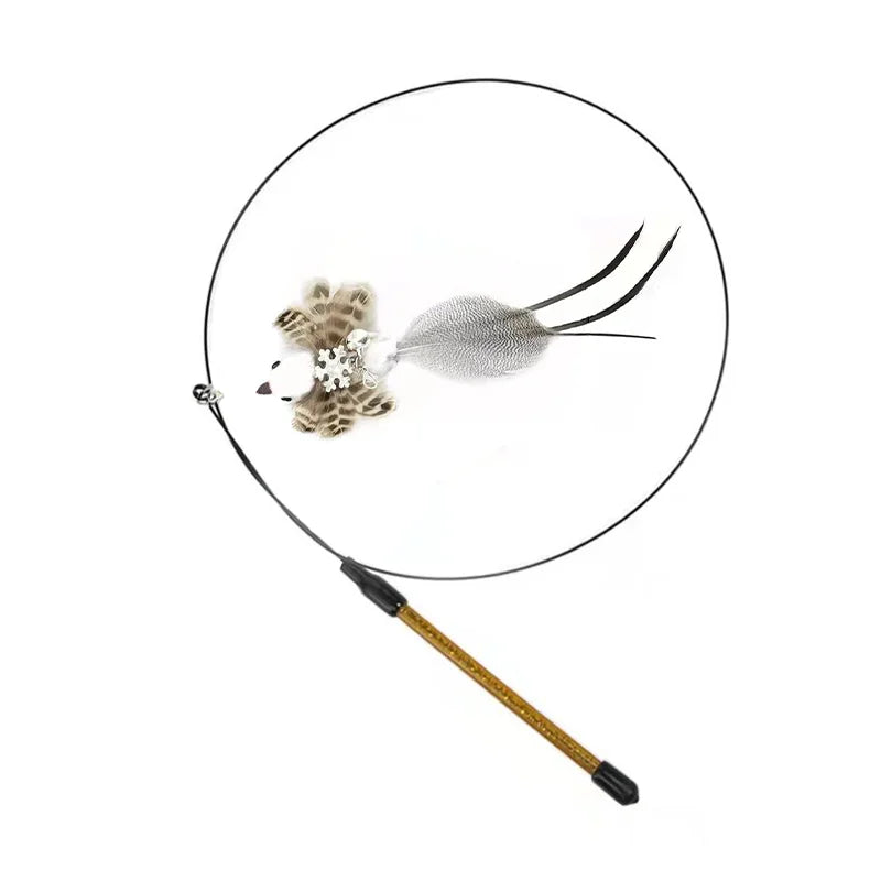 Simulation Bird Interactive Funny Cat Stick Toy