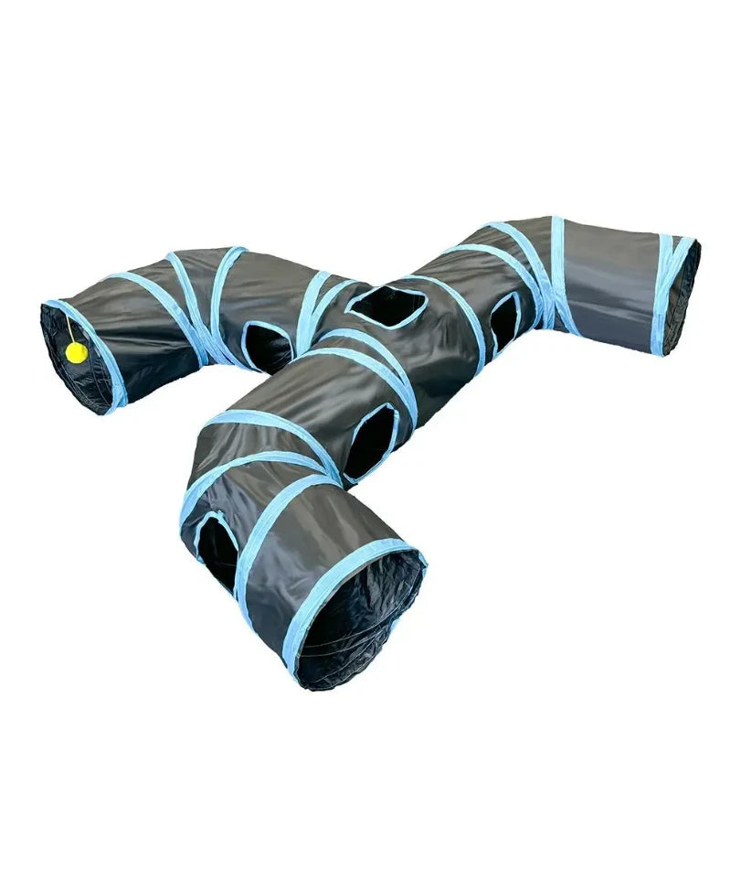 Three Ways Tunnel Cubes Foldable Bending Fun Toy