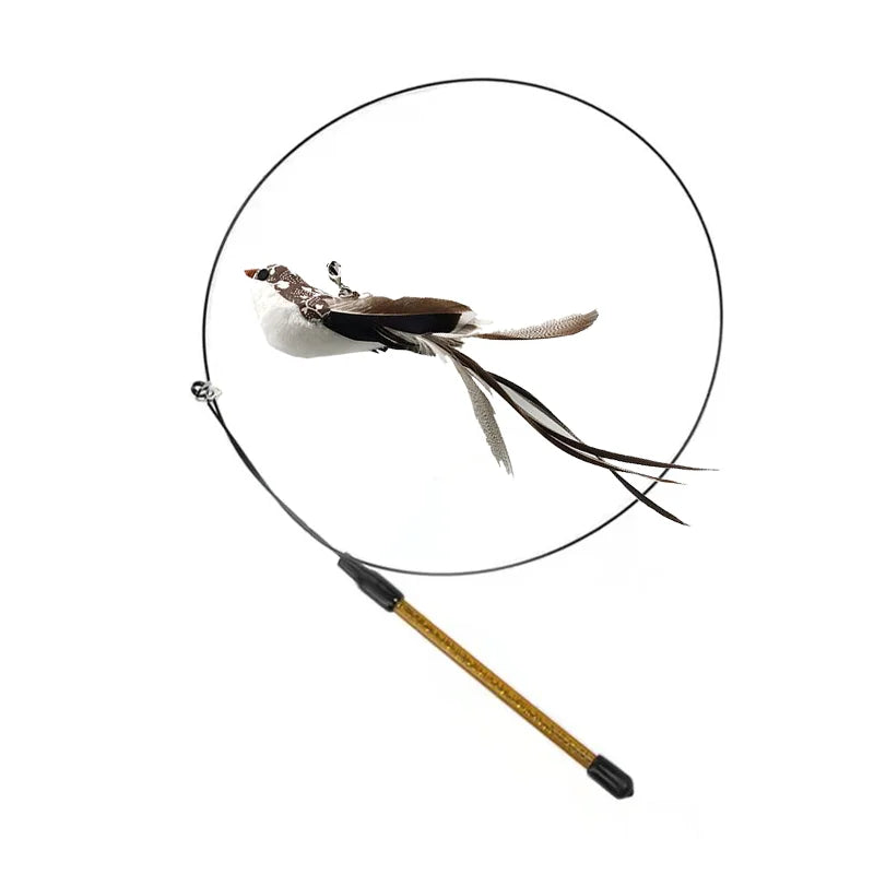 Simulation Bird Interactive Funny Cat Stick Toy