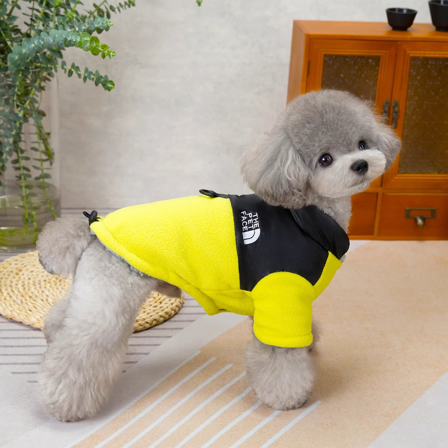 Fleece Thickened Dog Coat Autumn Winter Pet Clothes for Small Dogs